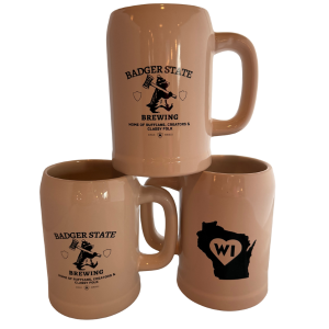 Cereamic Badger State Mugs