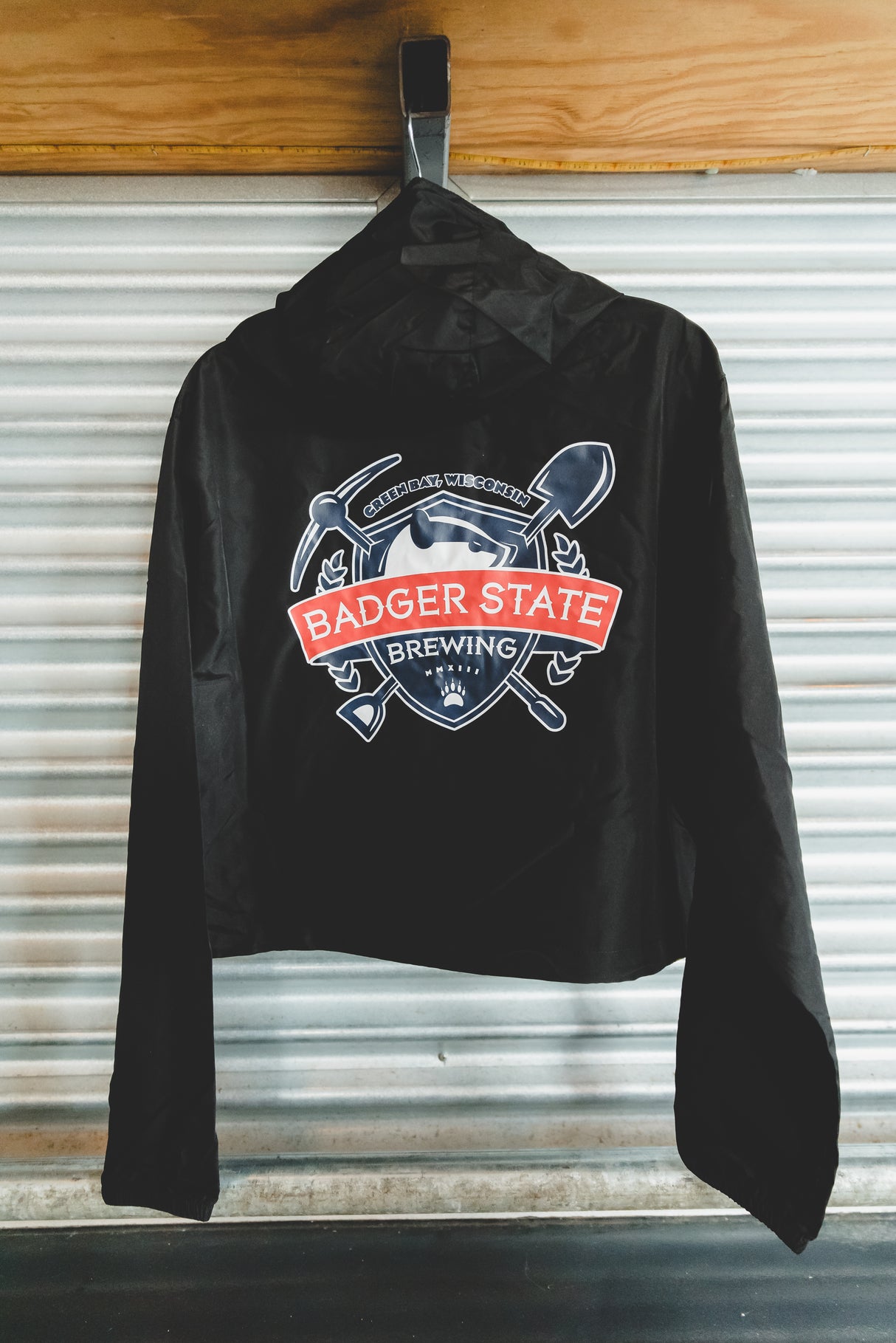 Ladies BSB Crop Windbreaker