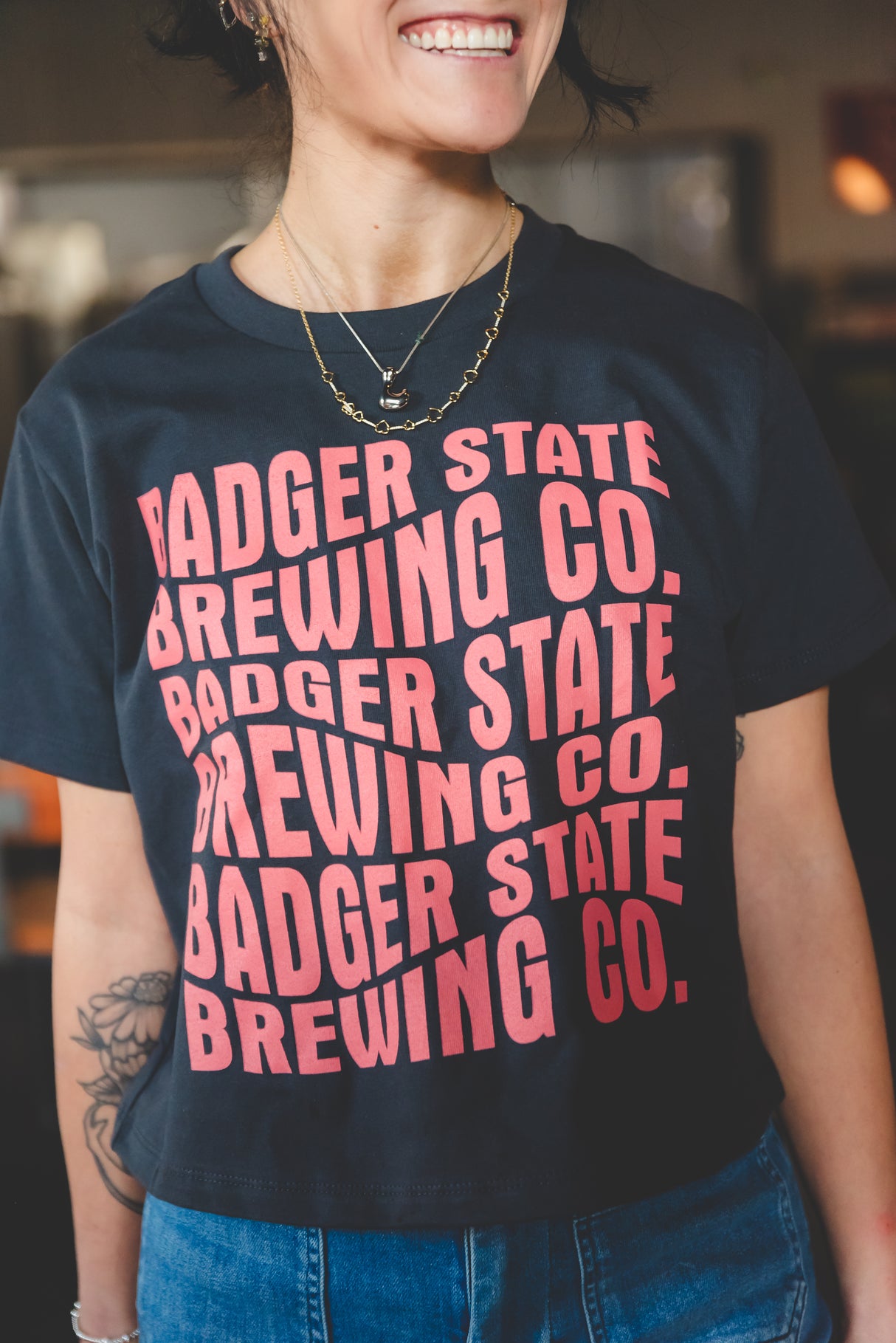 Ladies BSB Boxy Crop Tee