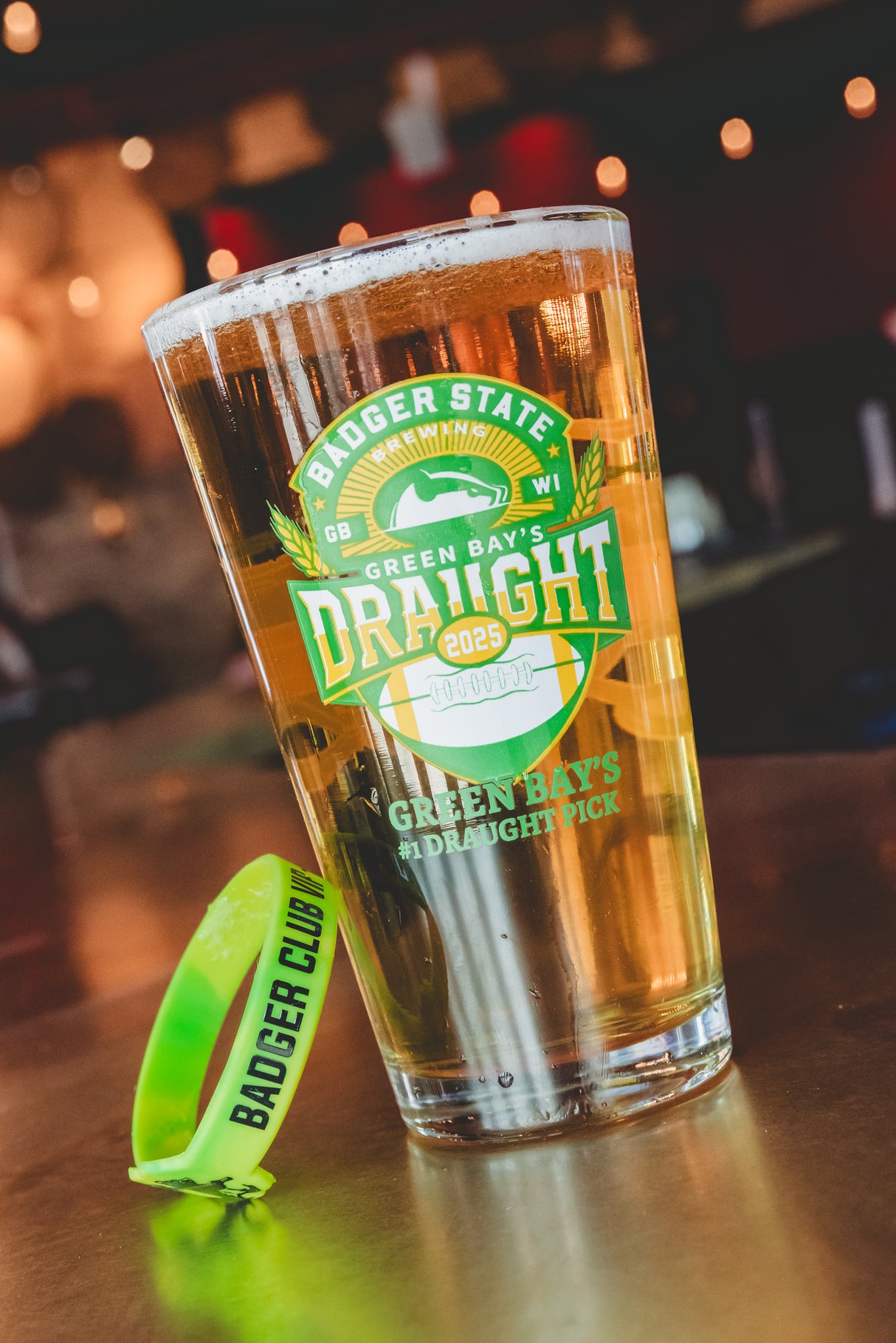 #1 Draught Pick Pint Glass (16oz)