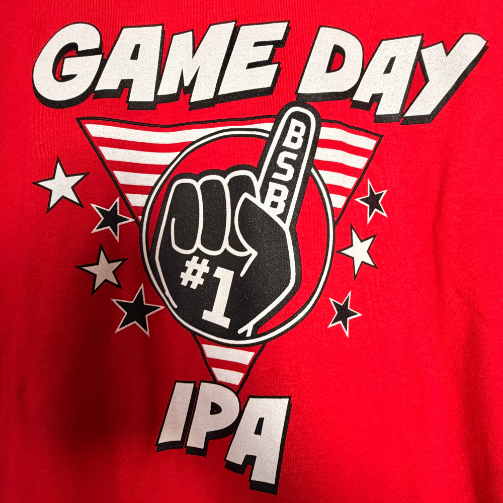 Red Game Day IPA Heavyweight T-Shirt