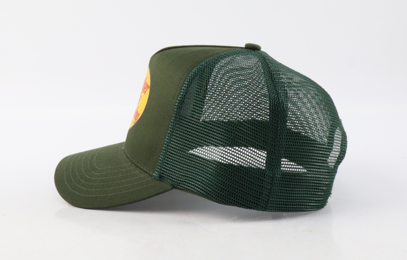 Forrest Green Walking Badger 5-Panel Snap Back Hat