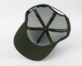 Forrest Green Walking Badger 5-Panel Snap Back Hat
