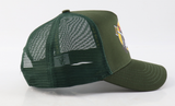 Forrest Green Walking Badger 5-Panel Snap Back Hat