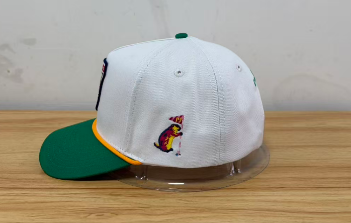 Caddyland Golf 5-Panel Snap Back Rope Hat