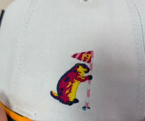 Caddyland Golf 5-Panel Snap Back Rope Hat