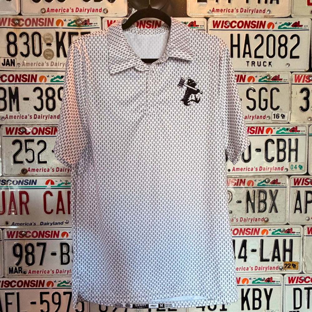 Badger State BRW-SKI Can Golf Polo