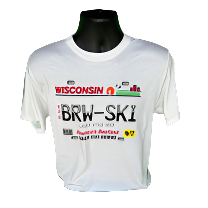 BRW-SKI License Plate Tee