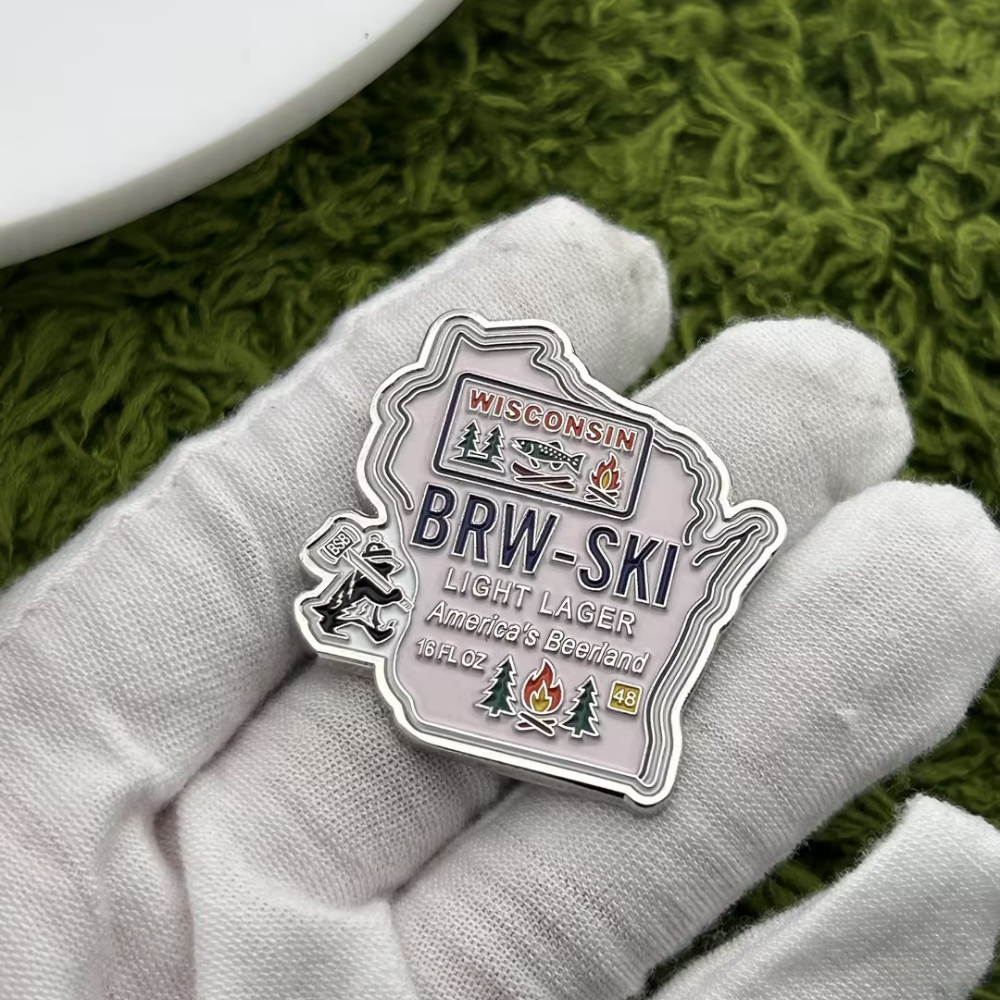 BRW-SKI Golf Ball Marker