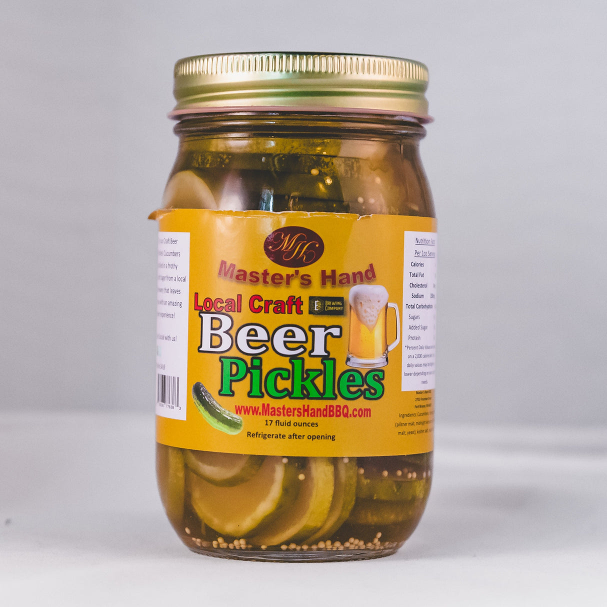 Beer & Bourbon Pickles