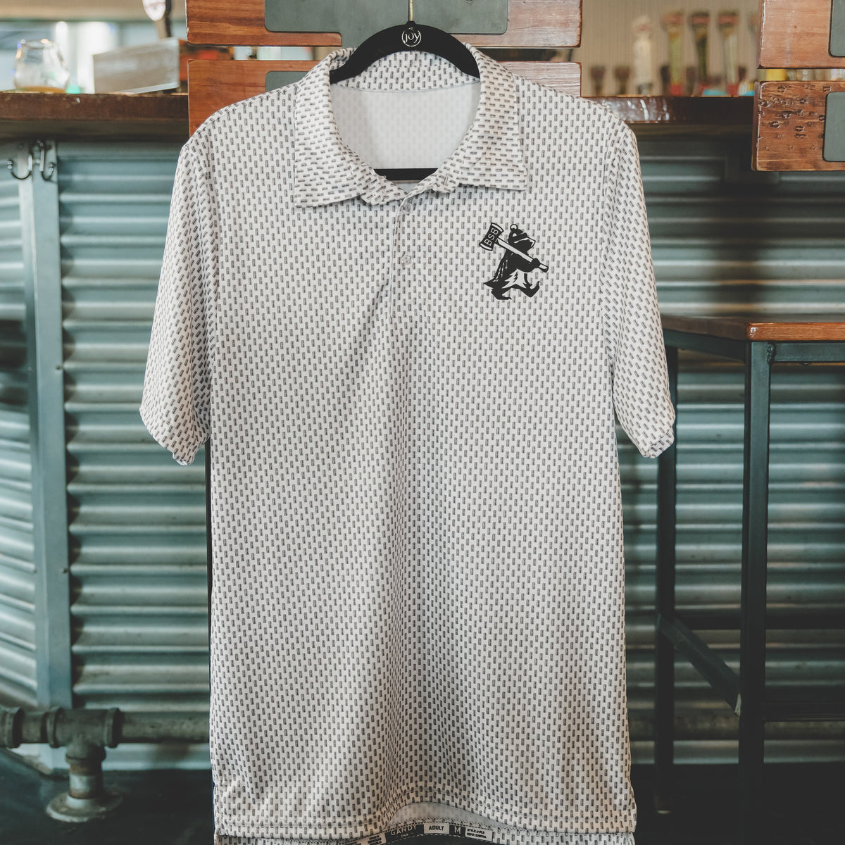 Badger State BRW-SKI Can Golf Polo