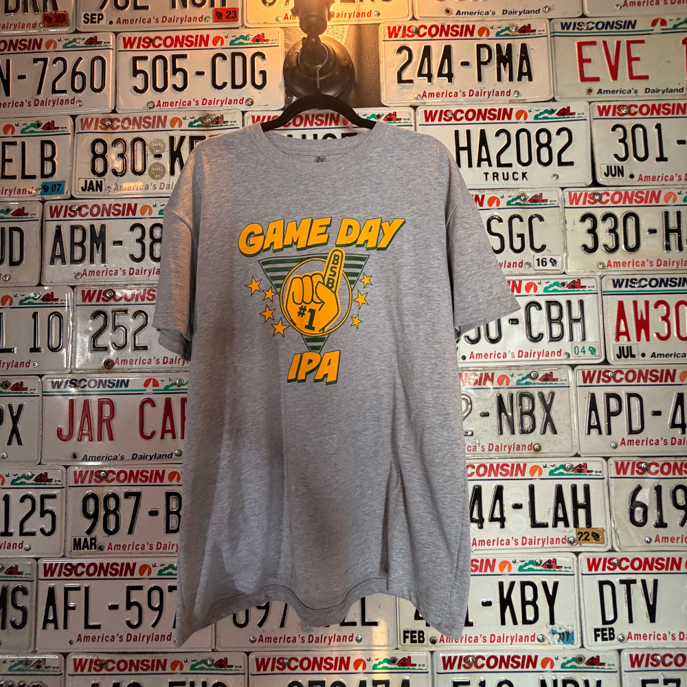 Grey Game Day IPA Heavyweight T-Shirt