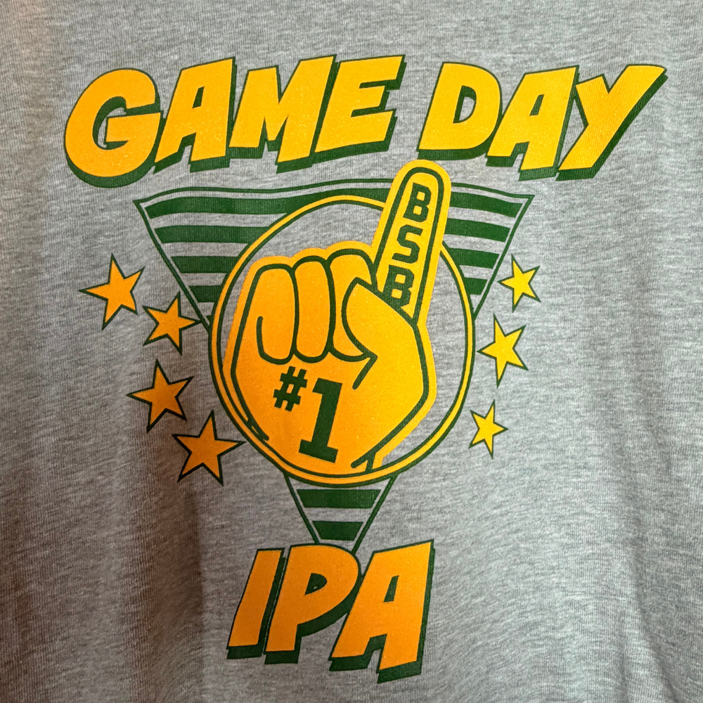 Grey Game Day IPA Heavyweight T-Shirt