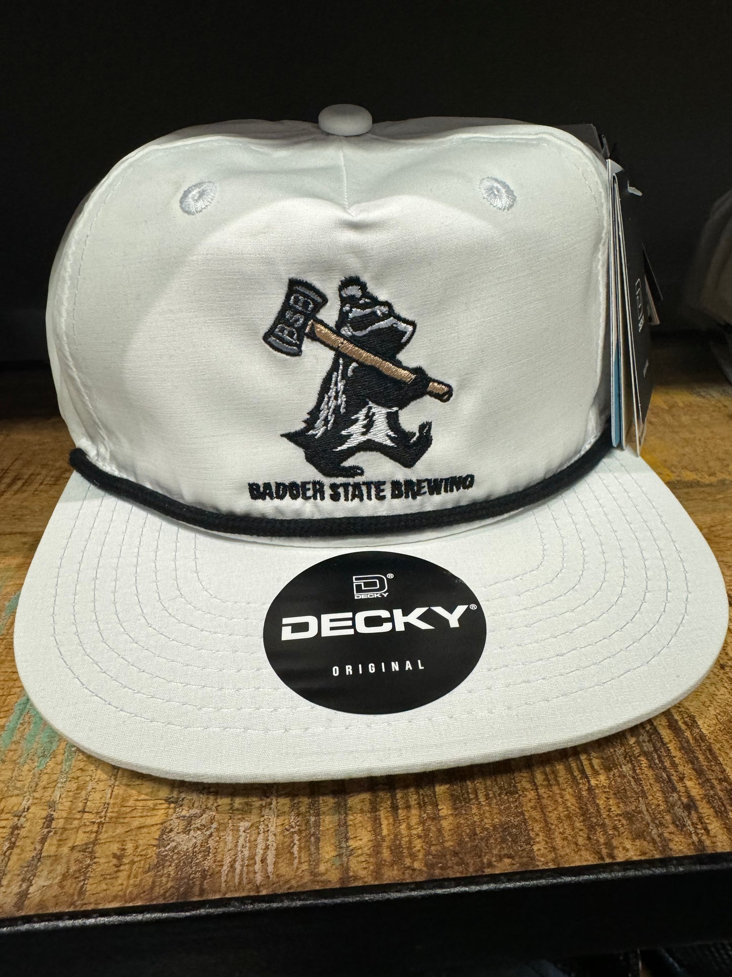 Bunyan Badger Decky 5 Panel High Profile Rope Hat