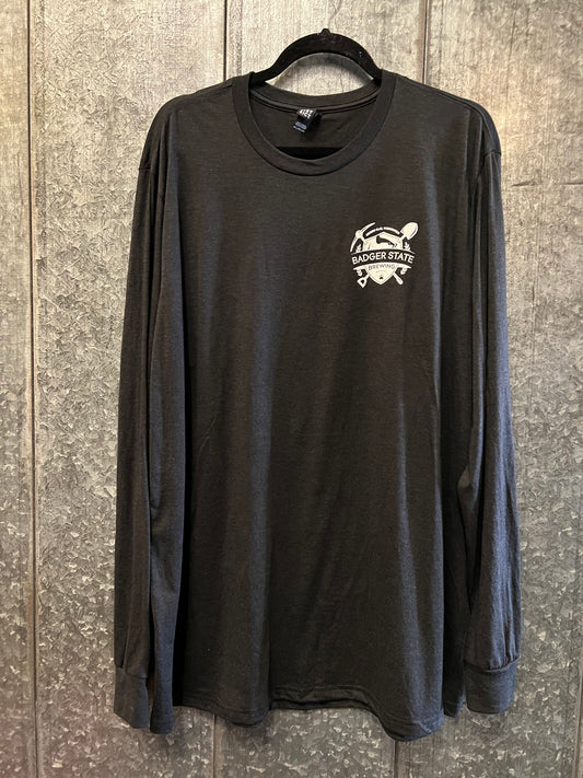 Black Crest Long Sleeve Tee