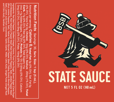 Badger State "State Sauce" Hot Sauce - 5 OZ